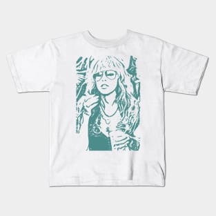 stevie || green Kids T-Shirt